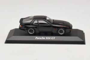 Porsche 924 GT Nero Maxichamps 1:43 940066124 Pressofusione