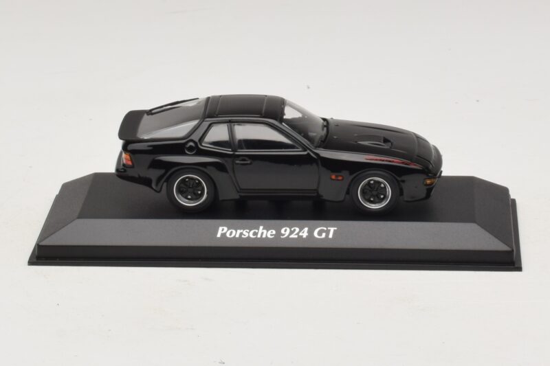 Porsche 924 GT Nero Maxichamps 1:43 940066124 Pressofusione