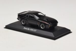 Porsche 924 GT Nero Maxichamps 1:43 940066124 Pressofusione — immagine 3 di 5