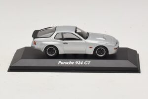 Porsche 924 GT Argento Maxichamps 1:43 940066122 Pressofusione