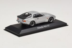 Porsche 924 GT Argento Maxichamps 1:43 940066122 Pressofusione — immagine 2 di 5