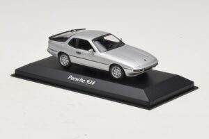 Porsche 924 Argento Maxichamps 1:43 940062120 Pressofusione — immagine 3 di 5