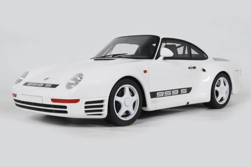 Porsche 959 Sport Grand Prix White GT Spirit 1:12 GT1006 Resina