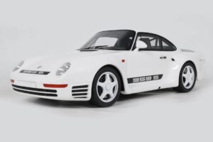 Porsche 959 Sport Grand Prix White GT Spirit 1:12 GT1006 Resina — immagine 2 di 2