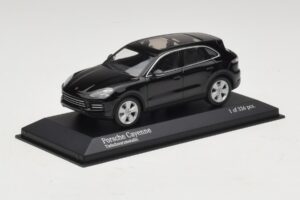 Porsche Cayenne Nero Metallizzato Minichamps 1:43 410066301 Pressofusione — immagine 2 di 5