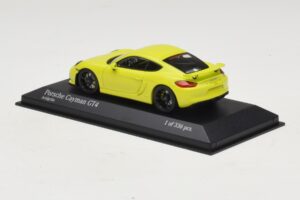 Porsche Cayman GT4 981 Verde Minichamps 1:43 410066122 Pressofusione — immagine 3 di 5