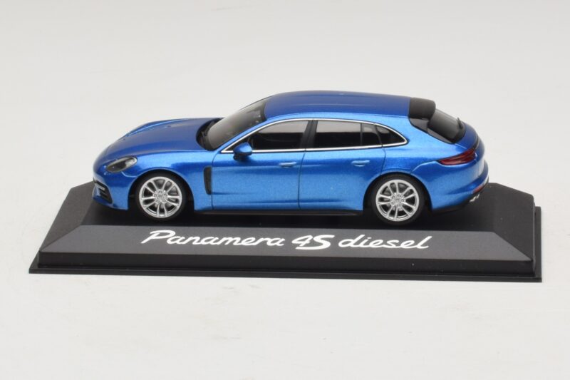 Porsche Panamera 971 4S Diesel Blu Metallizzato Minichamps 1:43 WAP0207600H Pressofusione