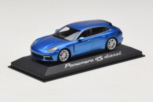 Porsche Panamera 971 4S Diesel Blu Metallizzato Minichamps 1:43 WAP0207600H Pressofusione — immagine 2 di 5