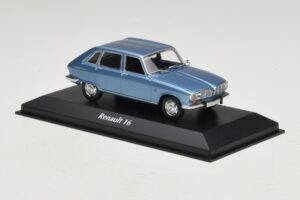 Renault 16 Azzurro Metallizzato Maxichamps 1:43 940113100 Pressofusione — immagine 3 di 4