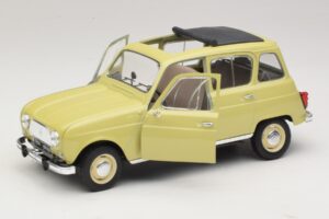 Renault 4L Giallo Solido 1:18 8062 Pressofusione