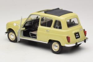 Renault 4L Giallo Solido 1:18 8062 Pressofusione — immagine 4 di 7