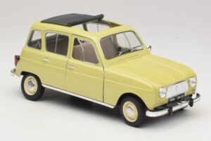 Renault 4L Giallo Solido 1:18 8062 Pressofusione — immagine 5 di 7