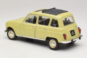 Renault 4L Giallo Solido 1:18 8062 Pressofusione — immagine 6 di 7