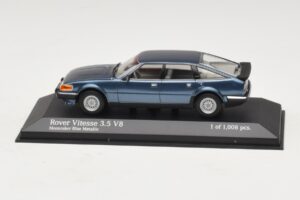 Rover Vitesse SD1 3.5 V8 Blu Metallizzato Minichamps 1:43 400138501 Pressofusione