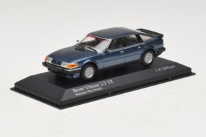 Rover Vitesse SD1 3.5 V8 Blu Metallizzato Minichamps 1:43 400138501 Pressofusione — immagine 2 di 5