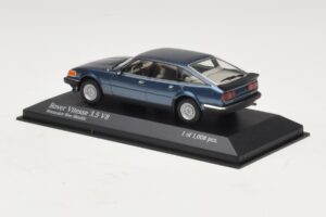 Rover Vitesse SD1 3.5 V8 Blu Metallizzato Minichamps 1:43 400138501 Pressofusione — immagine 3 di 5