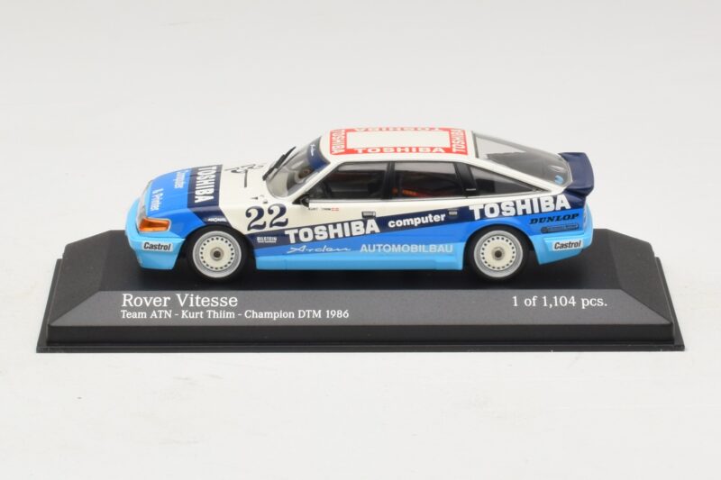 Rover Vitesse Team ATN #22 K. Thiim DTM Champion 1986 Minichamps 1:43 400861322 Pressofusione