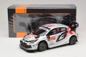 Toyota GR Yaris Rally1 #17 S. Ogier / V. Landais Rally Portugal Winner 2025 IXO 1:18 18RMC250A Pressofusione — immagine 6 di 6