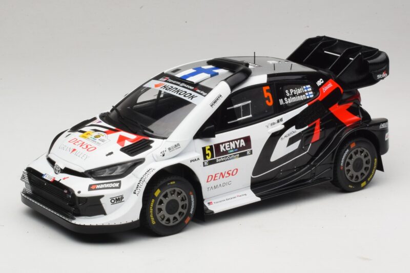 Toyota GR Yaris Rally1 #5 S. Pajari / E. Malkonen Rally Kenya 2025 IXO 1:18 18RMC246 Pressofusione