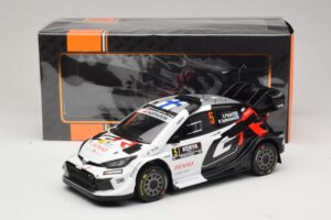 Toyota GR Yaris Rally1 #5 S. Pajari / E. Malkonen Rally Kenya 2025 IXO 1:18 18RMC246 Pressofusione — immagine 6 di 6