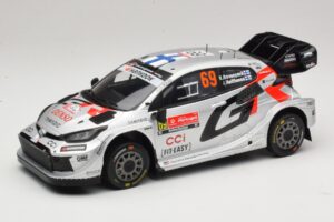 Toyota GR Yaris Rally1 #69 K. Rovanpera / J. Halttunen Rally Portugal 2025 IXO 1:18 18RMC250B Pressofusione