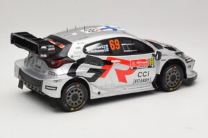 Toyota GR Yaris Rally1 #69 K. Rovanpera / J. Halttunen Rally Portugal 2025 IXO 1:18 18RMC250B Pressofusione — immagine 2 di 6