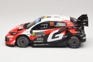 Toyota GR Yaris Rally1 #99 O. Solberg / E. Edmondson Rally Monte Carlo Winner 2026 IXO 1:18 18RMC269A Pressofusione — immagine 3 di 6