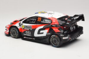 Toyota GR Yaris Rally1 #99 O. Solberg / E. Edmondson Rally Monte Carlo Winner 2026 IXO 1:18 18RMC269A Pressofusione — immagine 5 di 6