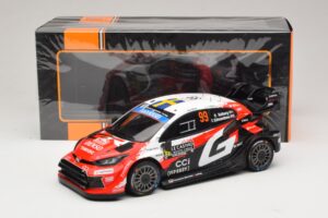Toyota GR Yaris Rally1 #99 O. Solberg / E. Edmondson Rally Monte Carlo Winner 2026 IXO 1:18 18RMC269A Pressofusione — immagine 6 di 6