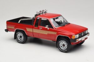 Toyota Hilux N50 Xtra Cab 4x4 Rosso KK-Scale 1:18 KKDC181562 Pressofusione — immagine 4 di 6