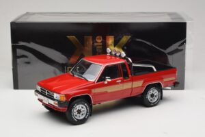 Toyota Hilux N50 Xtra Cab 4x4 Rosso KK-Scale 1:18 KKDC181562 Pressofusione — immagine 6 di 6