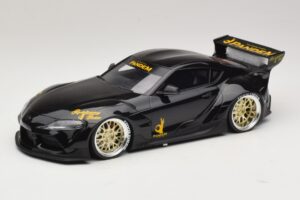 Toyota Supra GR A90 Pandem V1.0 Nero TopSpeed 1:18 TS0307 Resina
