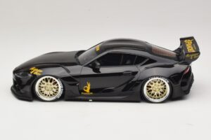 Toyota Supra GR A90 Pandem V1.0 Nero TopSpeed 1:18 TS0307 Resina — immagine 3 di 6