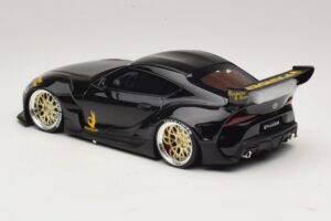 Toyota Supra GR A90 Pandem V1.0 Nero TopSpeed 1:18 TS0307 Resina — immagine 5 di 6