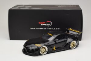 Toyota Supra GR A90 Pandem V1.0 Nero TopSpeed 1:18 TS0307 Resina — immagine 6 di 6