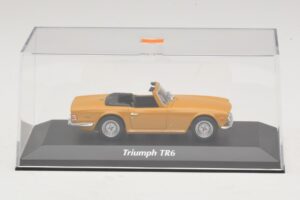 Triumph TR6 Arancione Maxichamps 1:43 940132571 Pressofusione — immagine 4 di 5