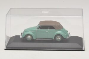 Volkswagen 1200 Cabriolet Capote Verde Minichamps 1:43 430052042 Pressofusione — immagine 4 di 5