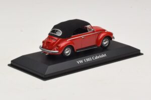 Volkswagen 1302 Cabriolet Rosso Maxichamps 1:43 940055031 Pressofusione — immagine 2 di 5