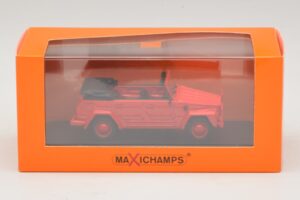 Volkswagen 181 Rosso Maxichamps 1:43 940050031 Pressofusione — immagine 5 di 5