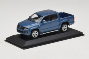 Volkswagen Amarok Blu Metallizzato Scatola Sostitutiva Minichamps 1:43 436058362-R1 Pressofusione — immagine 2 di 5
