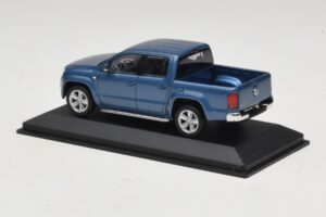 Volkswagen Amarok Blu Metallizzato Scatola Sostitutiva Minichamps 1:43 436058362-R1 Pressofusione — immagine 3 di 5