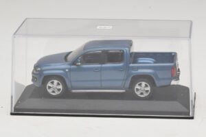 Volkswagen Amarok Blu Metallizzato Scatola Sostitutiva Minichamps 1:43 436058362-R1 Pressofusione — immagine 4 di 5