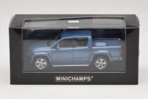 Volkswagen Amarok Blu Metallizzato Scatola Sostitutiva Minichamps 1:43 436058362-R1 Pressofusione — immagine 5 di 5