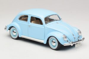 Volkswagen Maggiolino Blu Bburago 1:18 3381 Pressofusione — immagine 6 di 8