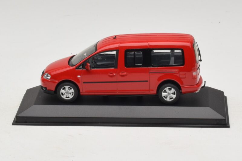 Volkswagen Caddy 2K Bus Rosso Minichamps 1:43 CADDY009 Pressofusione