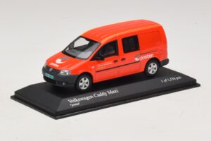 Volkswagen Caddy Maxi Mk3 Norway Post Minichamps 1:43 403057005 Pressofusione — immagine 2 di 5