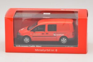 Volkswagen Caddy Maxi Mk3 Norway Post Minichamps 1:43 403057005 Pressofusione — immagine 5 di 5