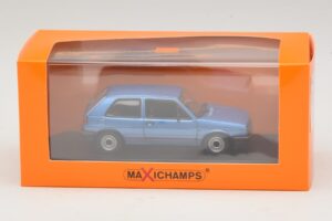 Volkswagen Golf GTI Mk2 Blu Metallizzato Maxichamps 1:43 940054120 Pressofusione — immagine 5 di 5