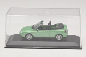 Volkswagen Golf Mk4 Cabriolet Verde Metallizzato Minichamps 1:43 430058335 Pressofusione — immagine 4 di 5