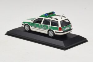Volkswagen Golf Mk4 Variant Polizei Minichamps 1:43 430056090 Pressofusione — immagine 3 di 5